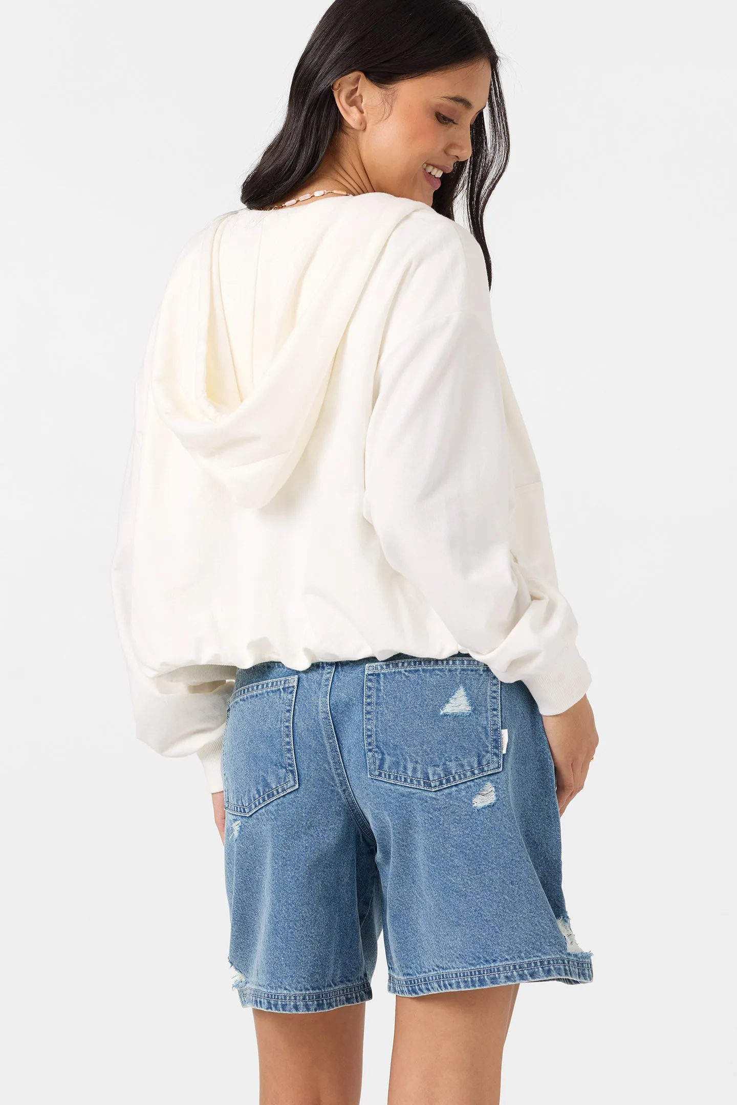 Mae Bubble Zip Fleece Hoodie sold by O'Neill product image thumbnail 2