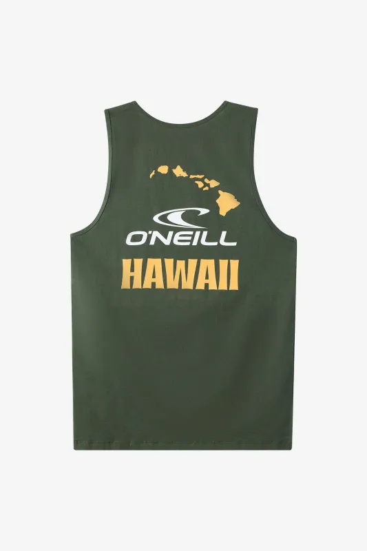 Square Up Hawaii Tank made by O'Neill