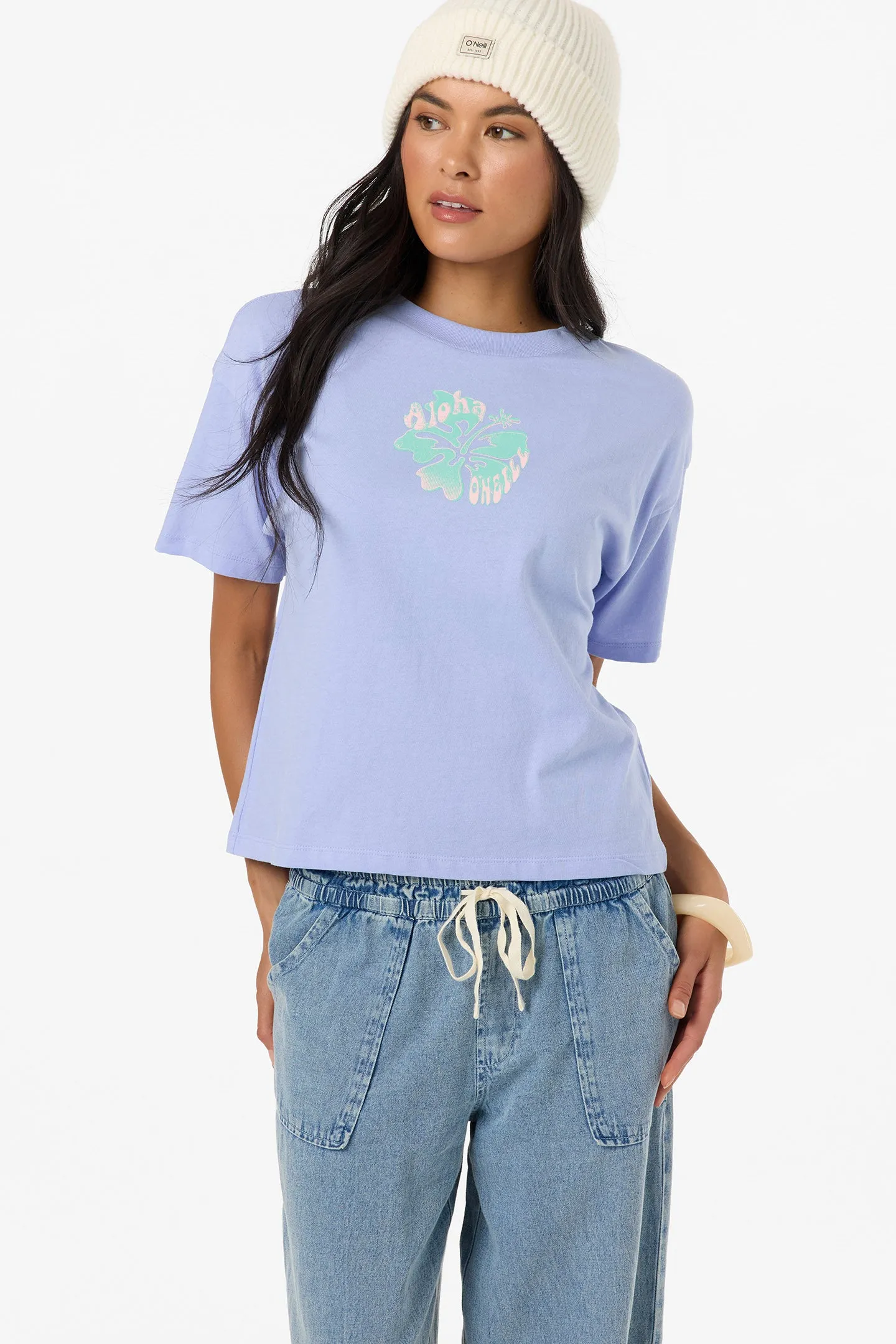Aloha Hibiscus Hawaii Easy Tee sold by O'Neill