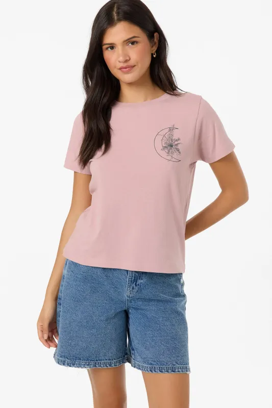 Moon Flower Tee made by O'Neill