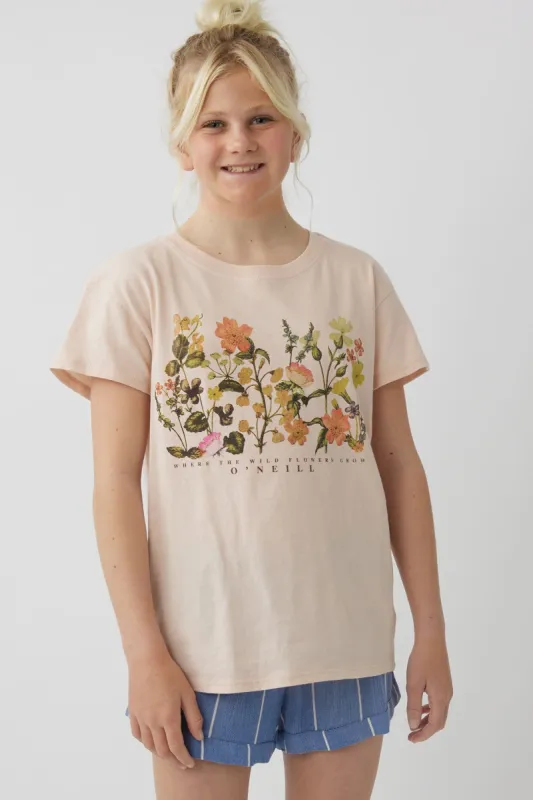 GIRL'S WILD FLOWER TEE sold by O'Neill
