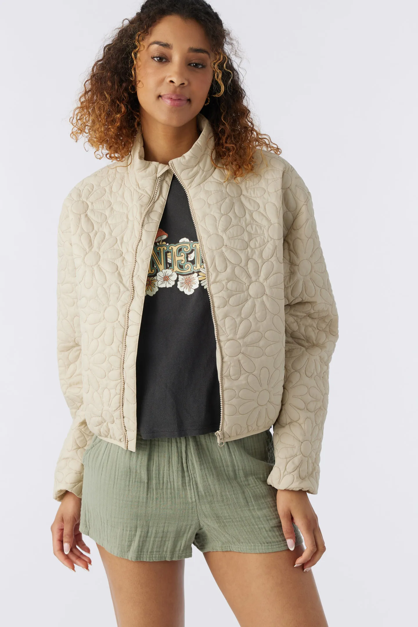 JAXSON LIGHTWEIGHT QUILTED JACKET sold by O'Neill product image thumbnail 4