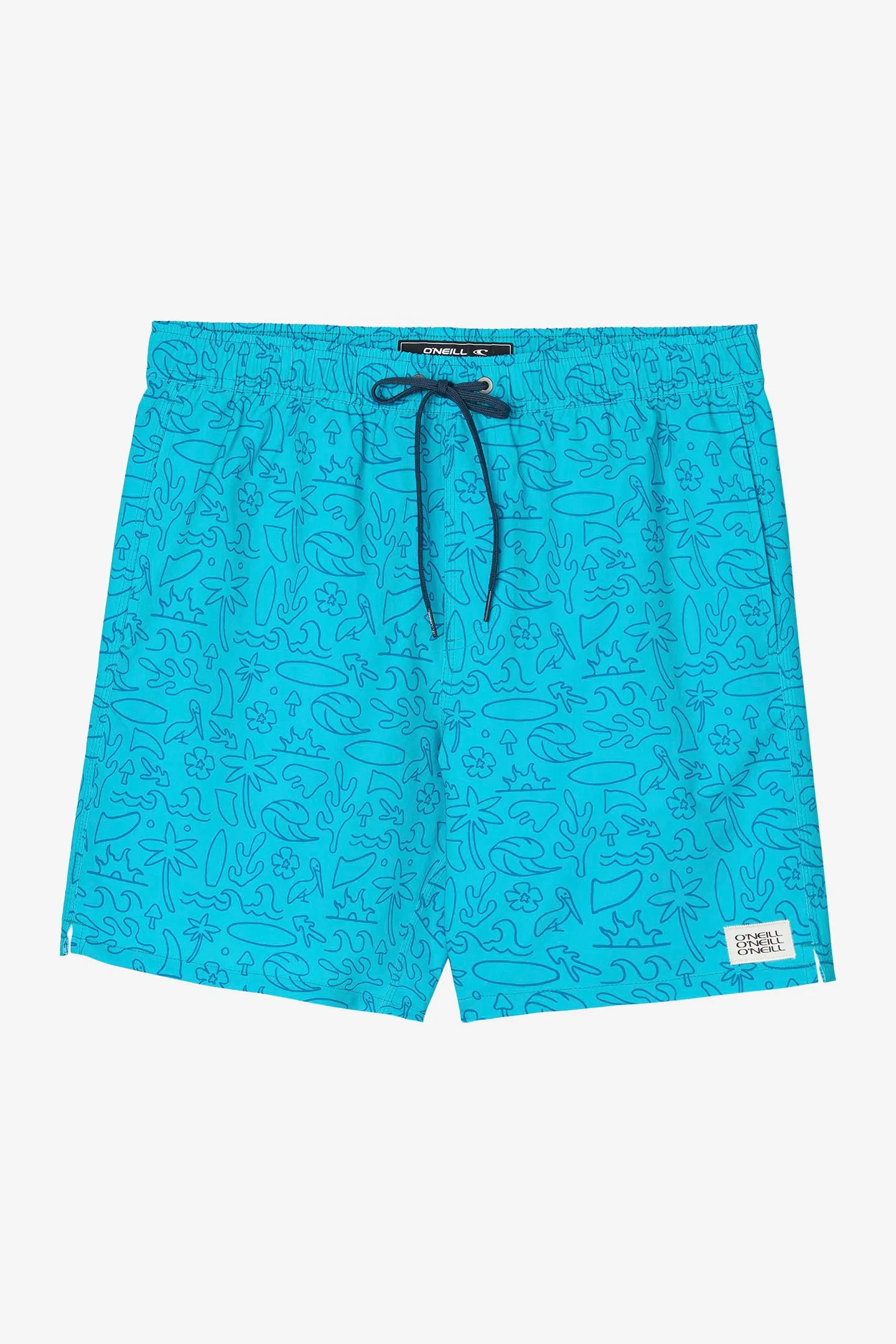 BOY'S HERMOSA ELASTIC WAIST 16" SWIM TRUNKS sold by O'Neill