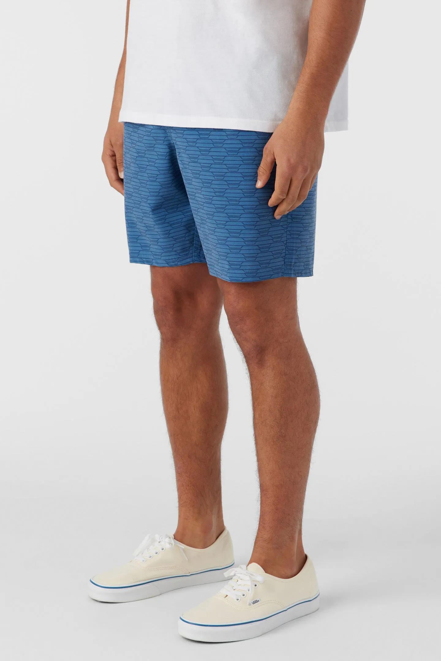 STOCKTON PRINT ELASTIC WAIST 18" HYBRID SHORTS sold by O'Neill product image thumbnail 3