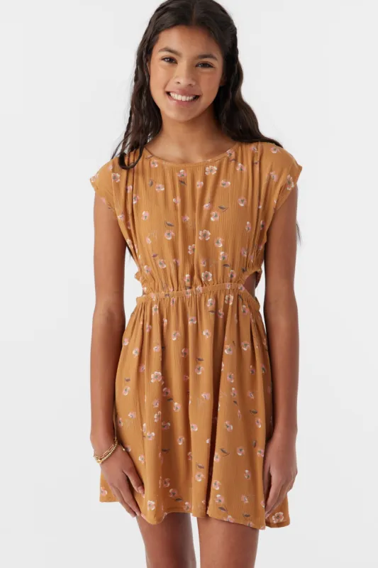 GIRL'S HELENA KIRA FLORAL DRESS sold by O'Neill
