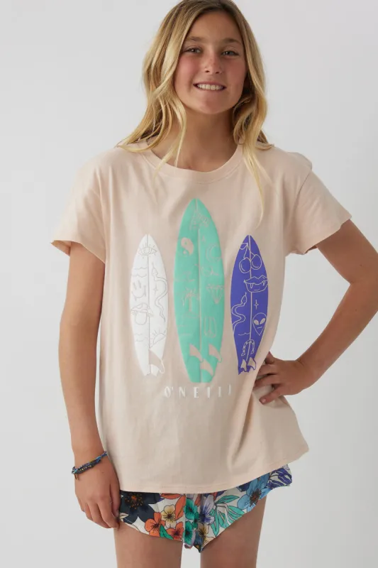 GIRL'S SKETCHY SHRED TEE sold by O'Neill