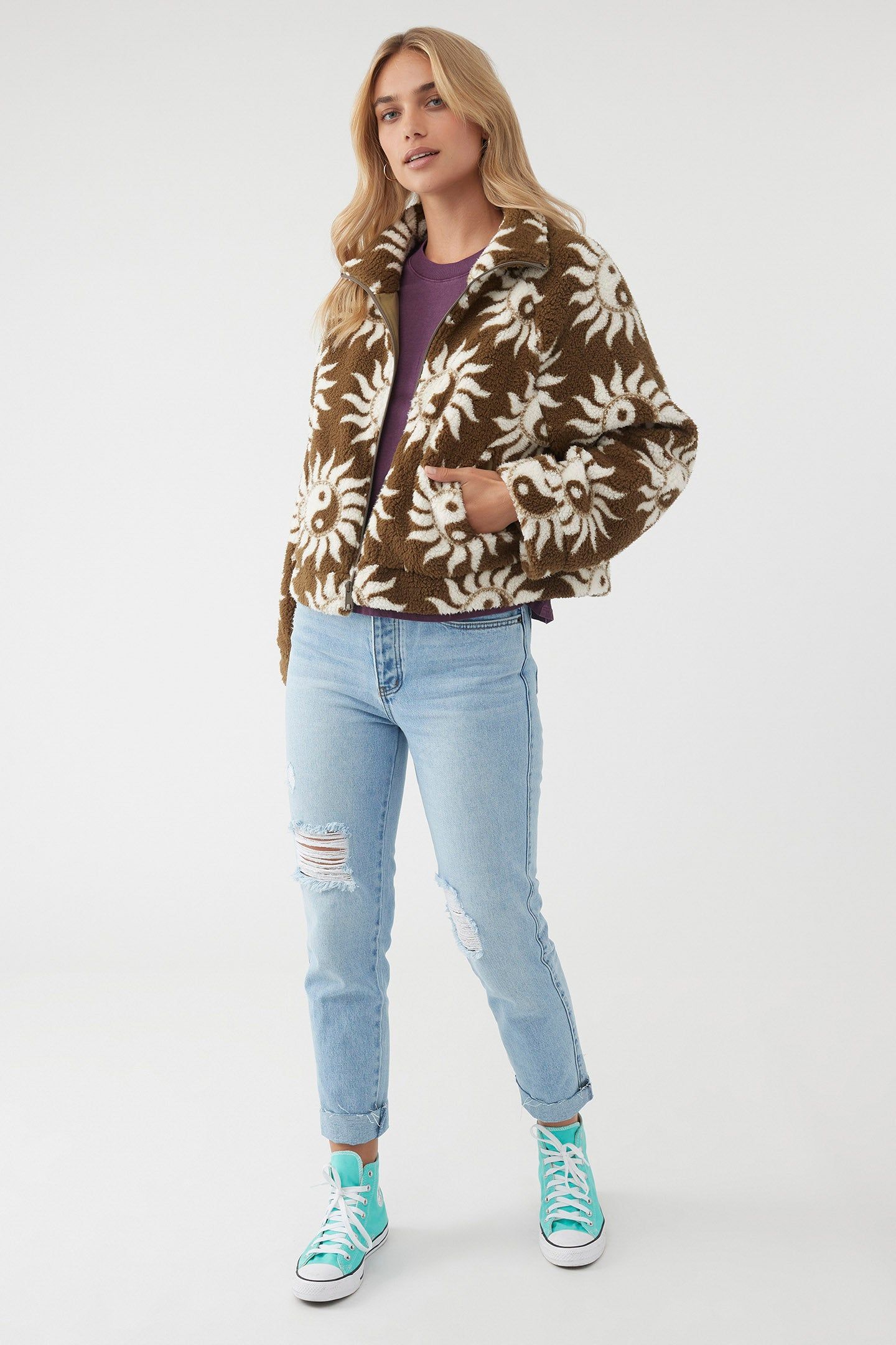 CALA COZY FLEECE JACKET sold by O'Neill product image thumbnail 3