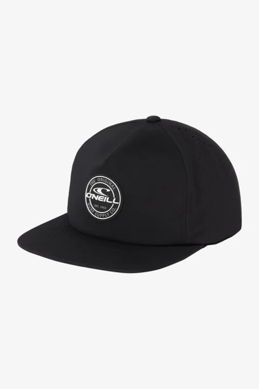 TRVLR NAVIGATE HYBRID SNAPBACK HAT sold by O'Neill