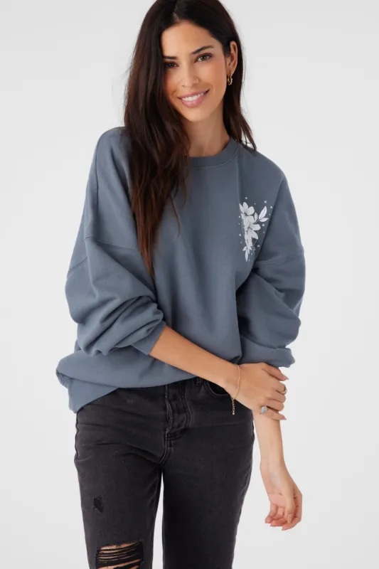 CHOICE CREW NECK OVERSIZED FIT FLEECE PULLOVER sold by O'Neill