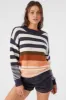 BILLIE STRIPE MOCKNECK OVERSIZED SWEATER sold by O'Neill