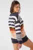 BILLIE STRIPE MOCKNECK OVERSIZED SWEATER sold by O'Neill