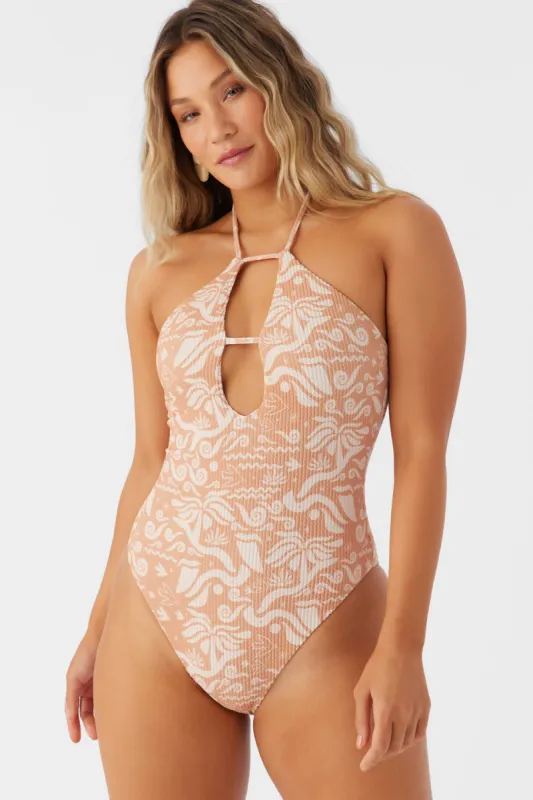 ROAM SLOW RIB SANTA CRUZ CHEEKY ONE-PIECE sold by O'Neill