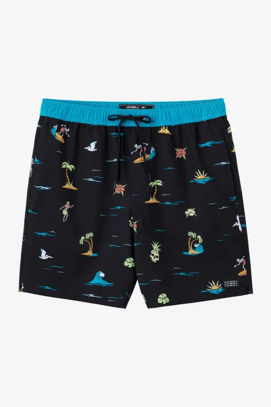 HERMOSA ELASTIC WAIST 17" SWIM TRUNKS sold by O'Neill