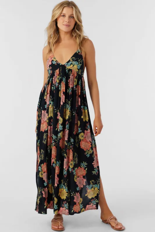 MEL MAXI KALI FLORAL SWIM COVER-UP DRESS sold by O'Neill