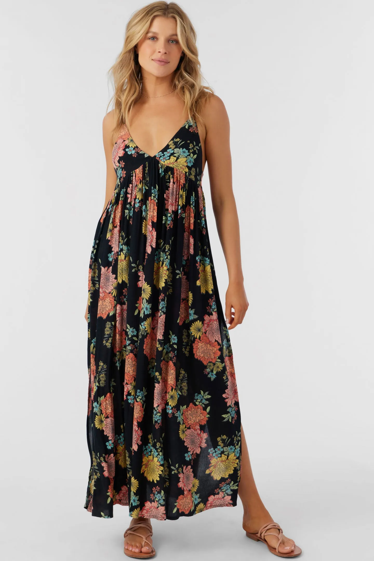 MEL MAXI KALI FLORAL SWIM COVER-UP DRESS sold by O'Neill