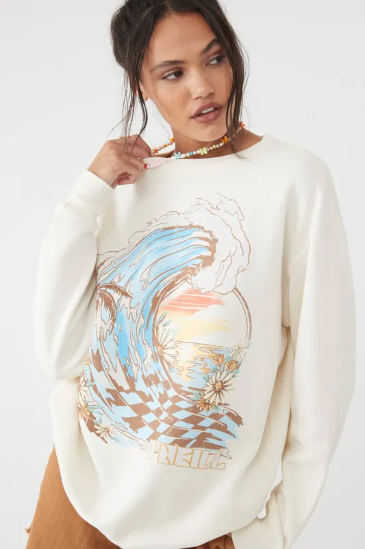 CHOICE OVERSIZED FLEECE PULLOVER sold by O'Neill