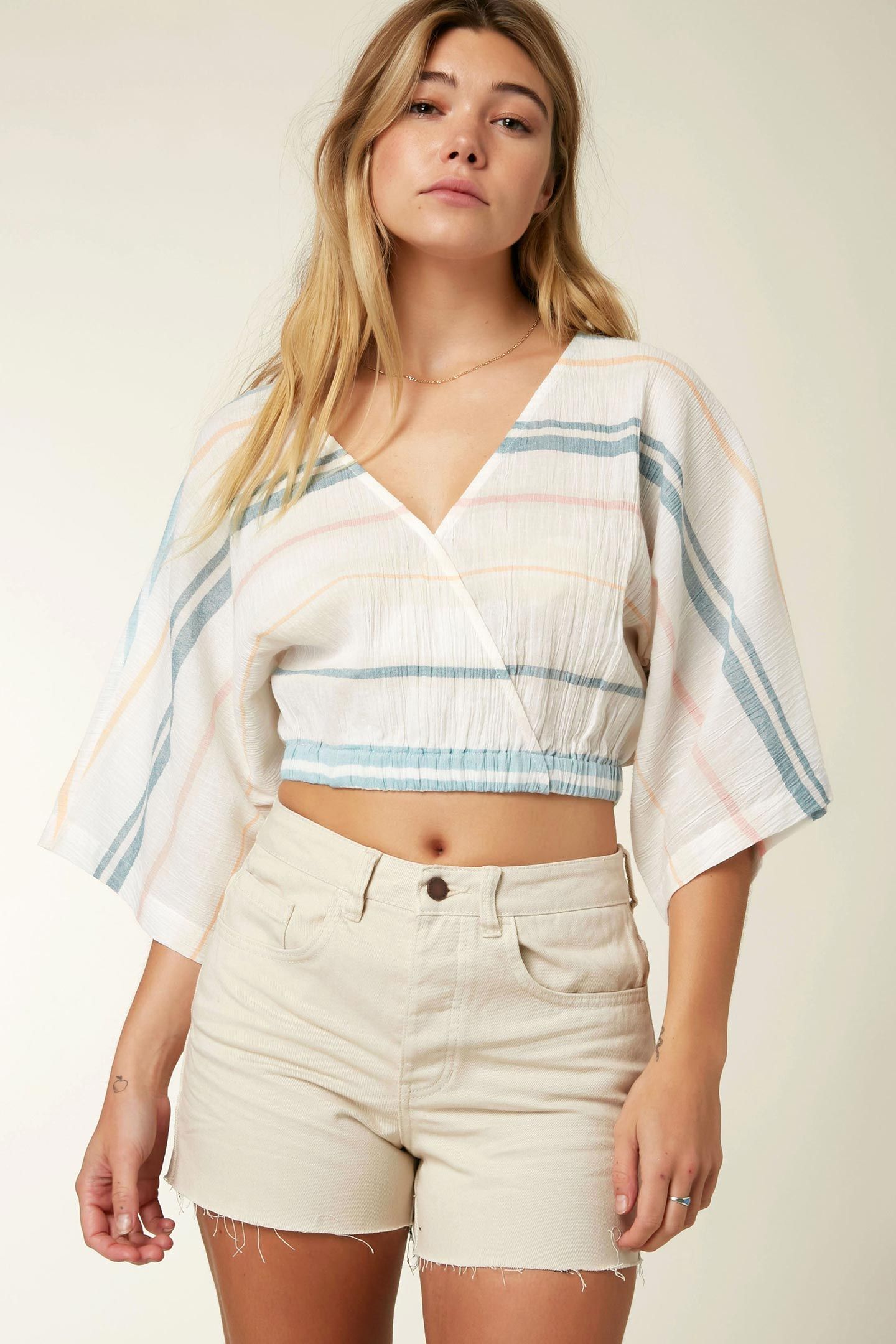 DOTTIE STRIPE TOP sold by O'Neill