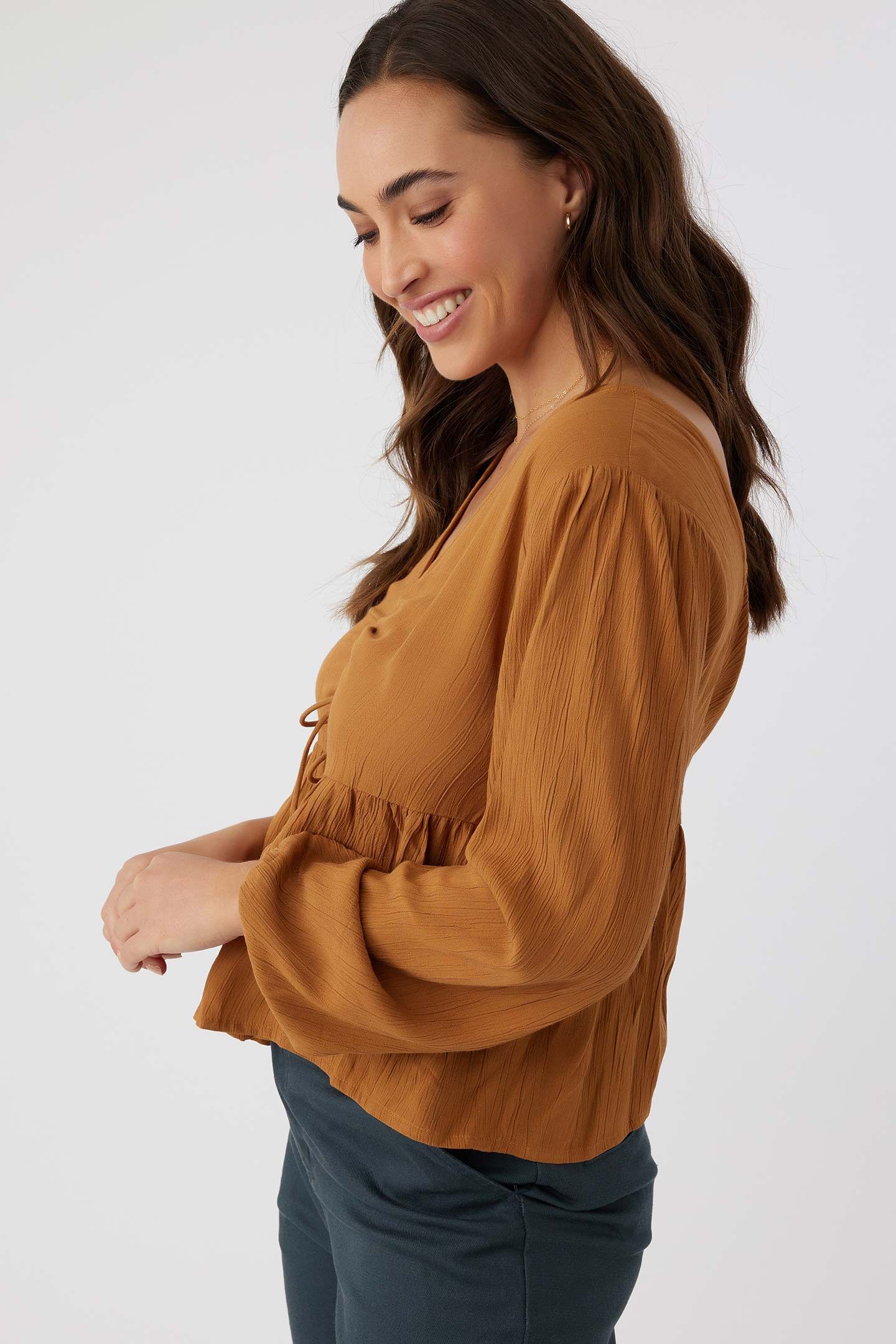 CARLOTTA LONG SLEEVE TOP sold by O'Neill product image thumbnail 12