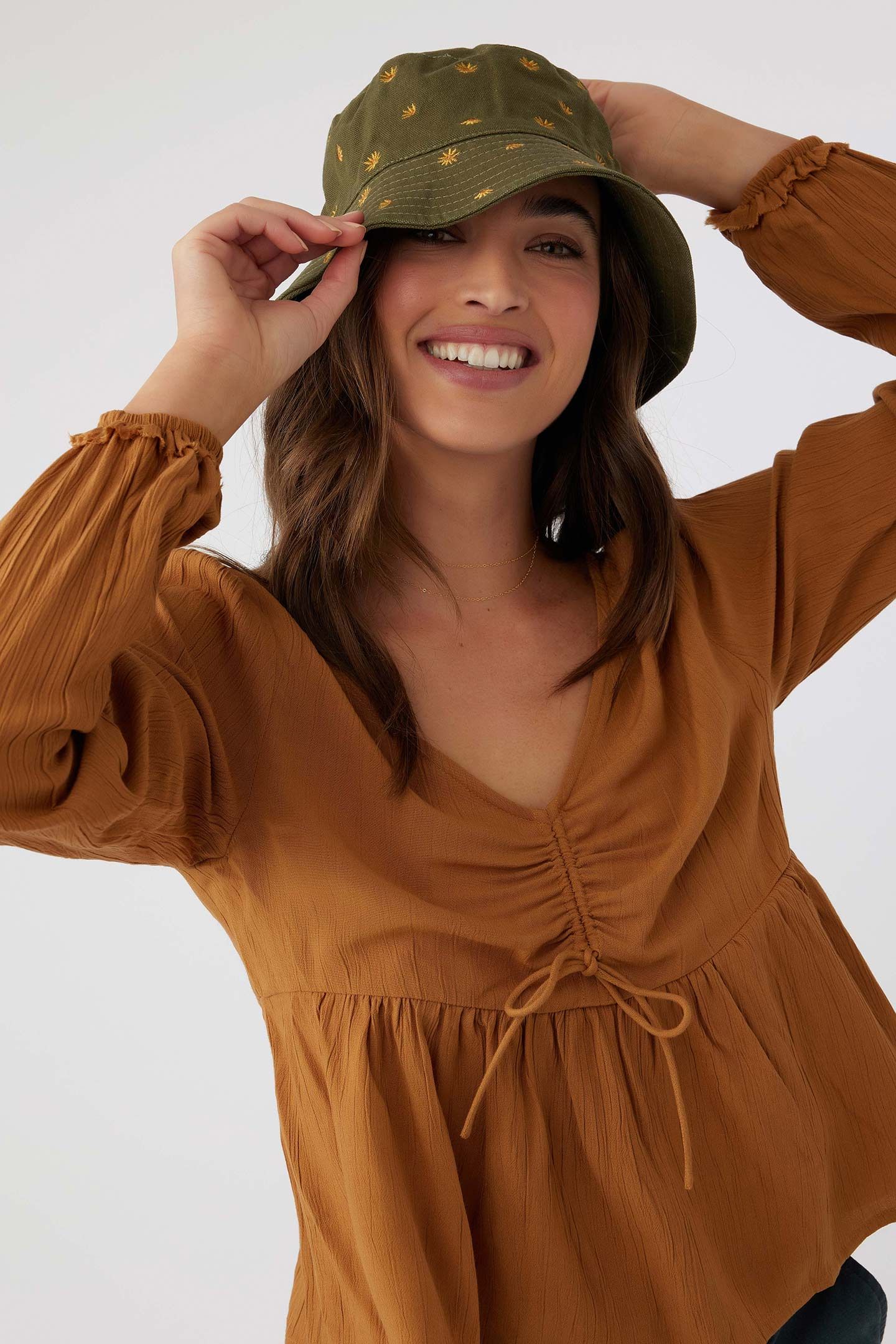 CARLOTTA LONG SLEEVE TOP sold by O'Neill product image thumbnail 7