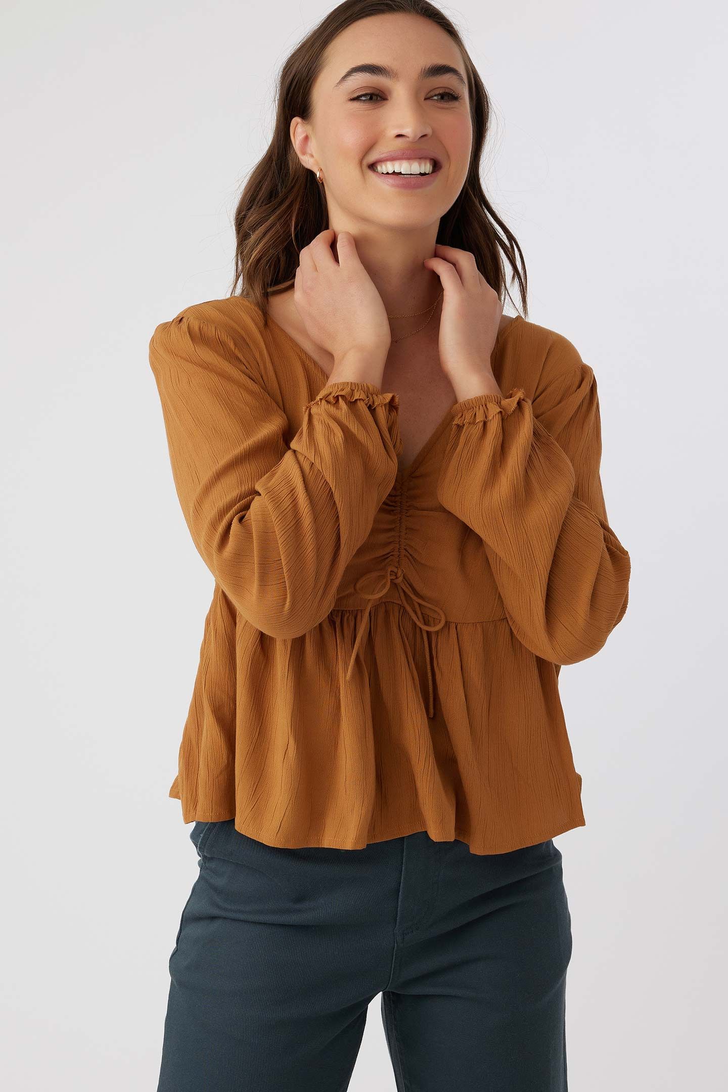 CARLOTTA LONG SLEEVE TOP sold by O'Neill product image thumbnail 4