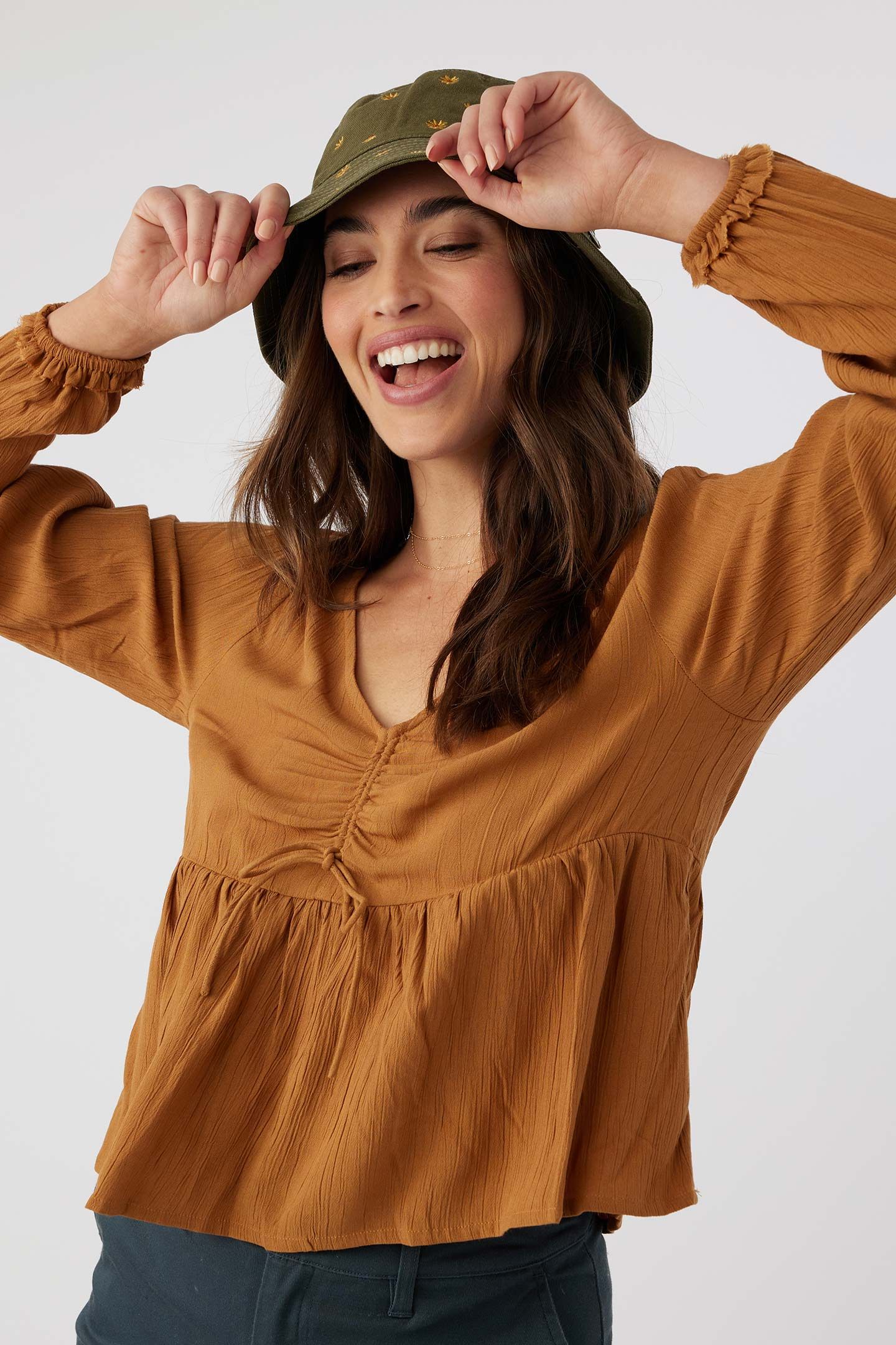 CARLOTTA LONG SLEEVE TOP sold by O'Neill product image thumbnail 11