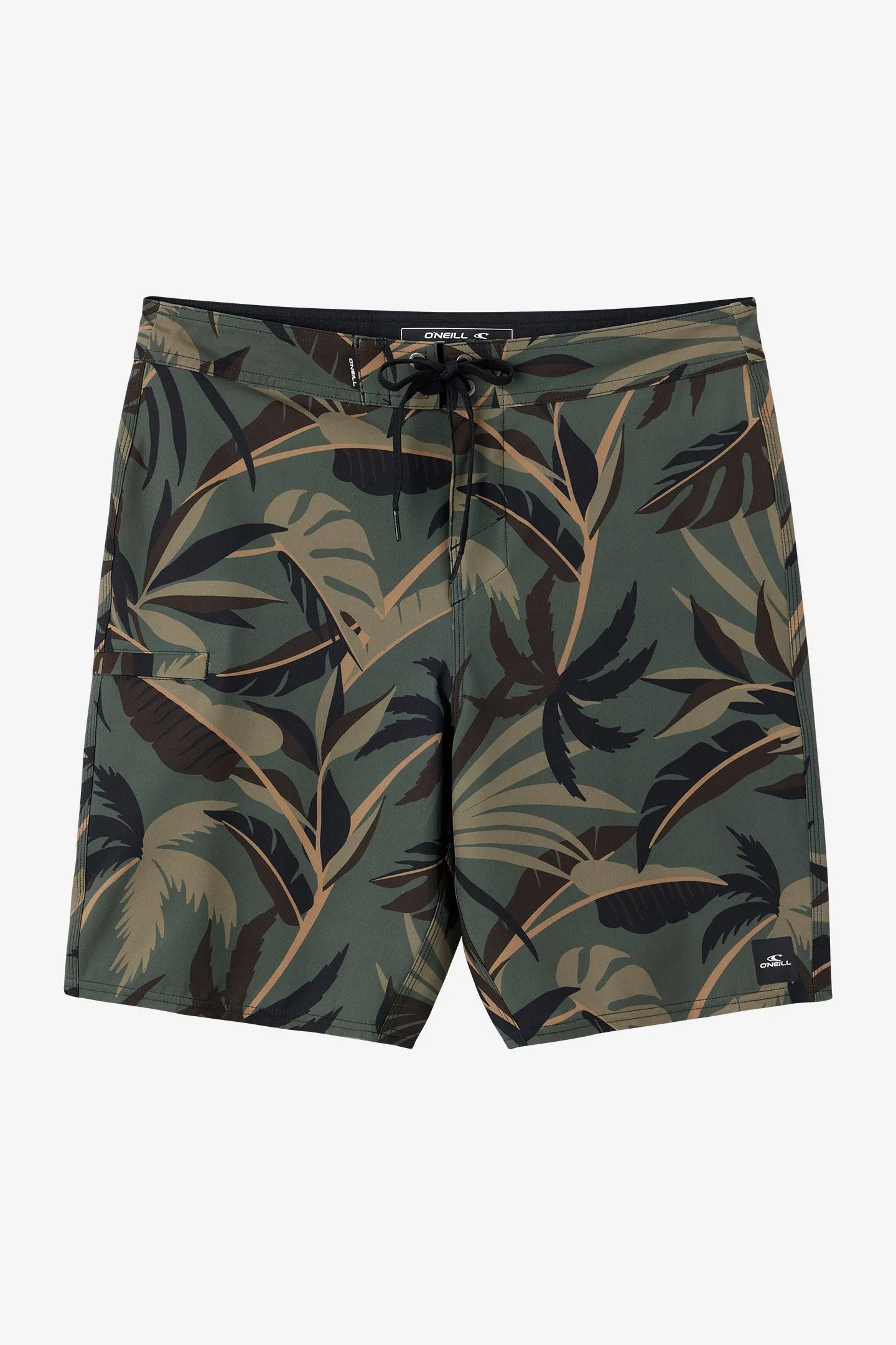 HYPERFREAK HEAT TROPICAL CAMO 20" BOARDSHORTS sold by O'Neill