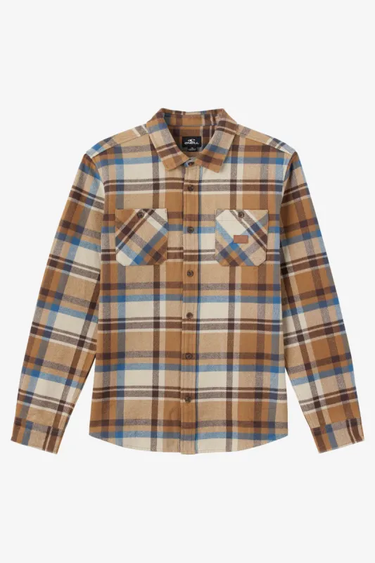 LANDMARKED FLANNEL STANDARD FIT LONG SLEEVE SHIRT sold by O'Neill