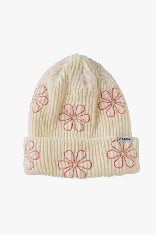 WOMEN'S GROCERIES EMBROIDERY BEANIE sold by O'Neill