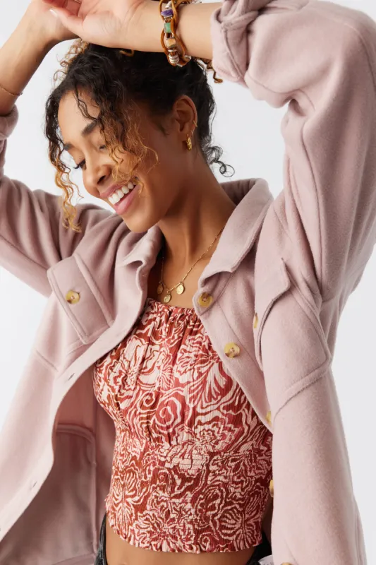 COLLINS OVERSIZED SUPERFLEECE SHACKET sold by O'Neill