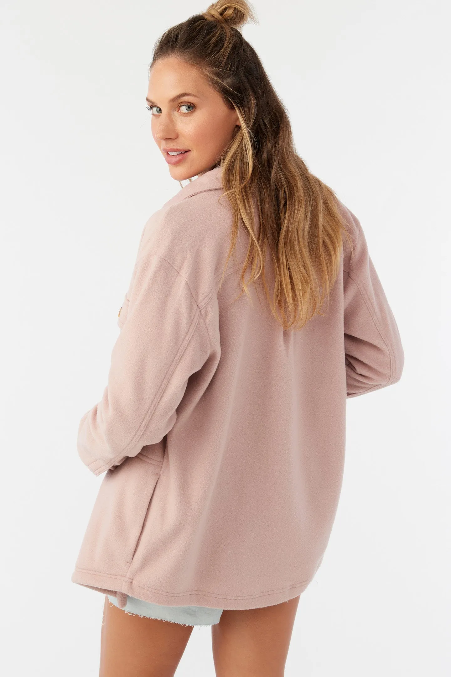 COLLINS OVERSIZED SUPERFLEECE SHACKET sold by O'Neill product image thumbnail 3