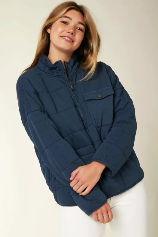 MABLE QUILTED PULLOVER JACKET made by O'Neill