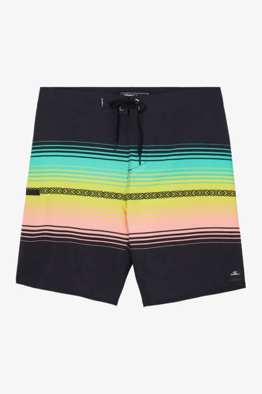 Hyperfreak Heat Stripe Line 19" Boardshorts sold by O'Neill