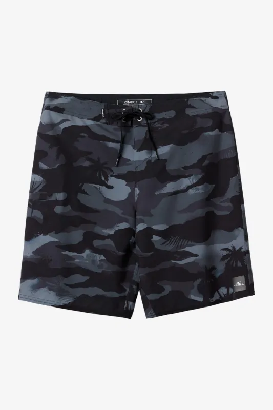 BOY'S HYPERFREAK HEAT CAMO 17" BOARDSHORTS sold by O'Neill