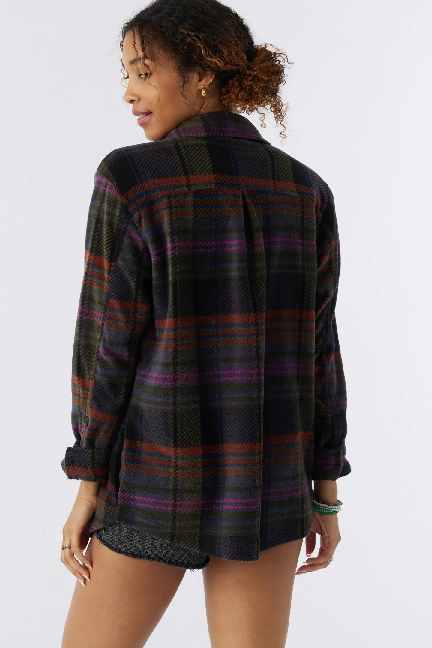 COLLINS OVERSIZED SUPERFLEECE SHACKET sold by O'Neill product image thumbnail 4