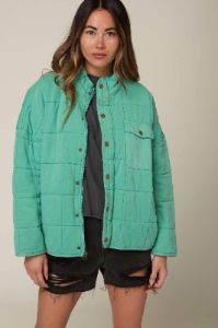 MABLE KNIT QUILTED JACKET sold by O'Neill