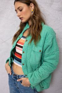 MABLE KNIT QUILTED JACKET sold by O'Neill