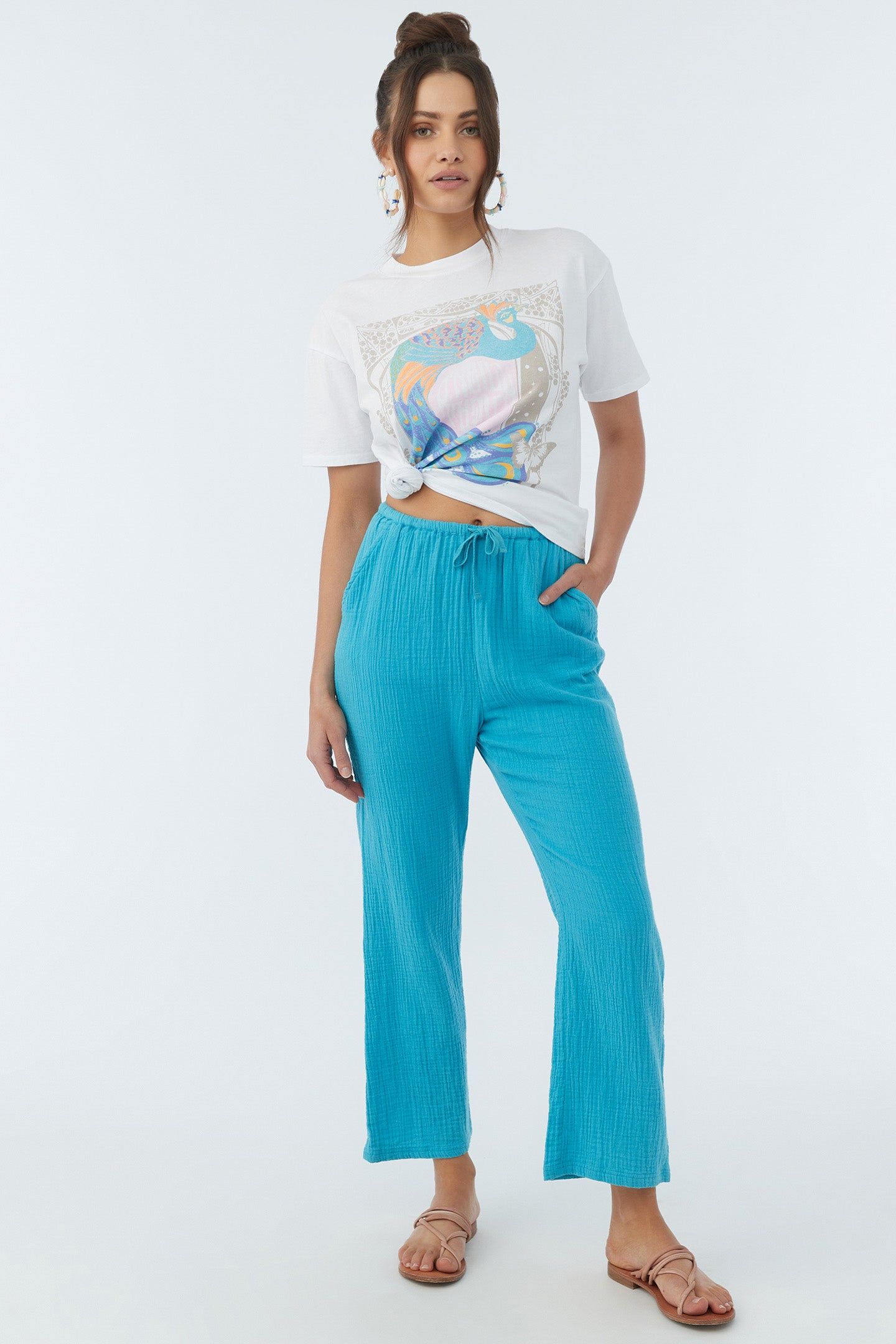 BRENDA DOUBLE GAUZE PANTS sold by O'Neill