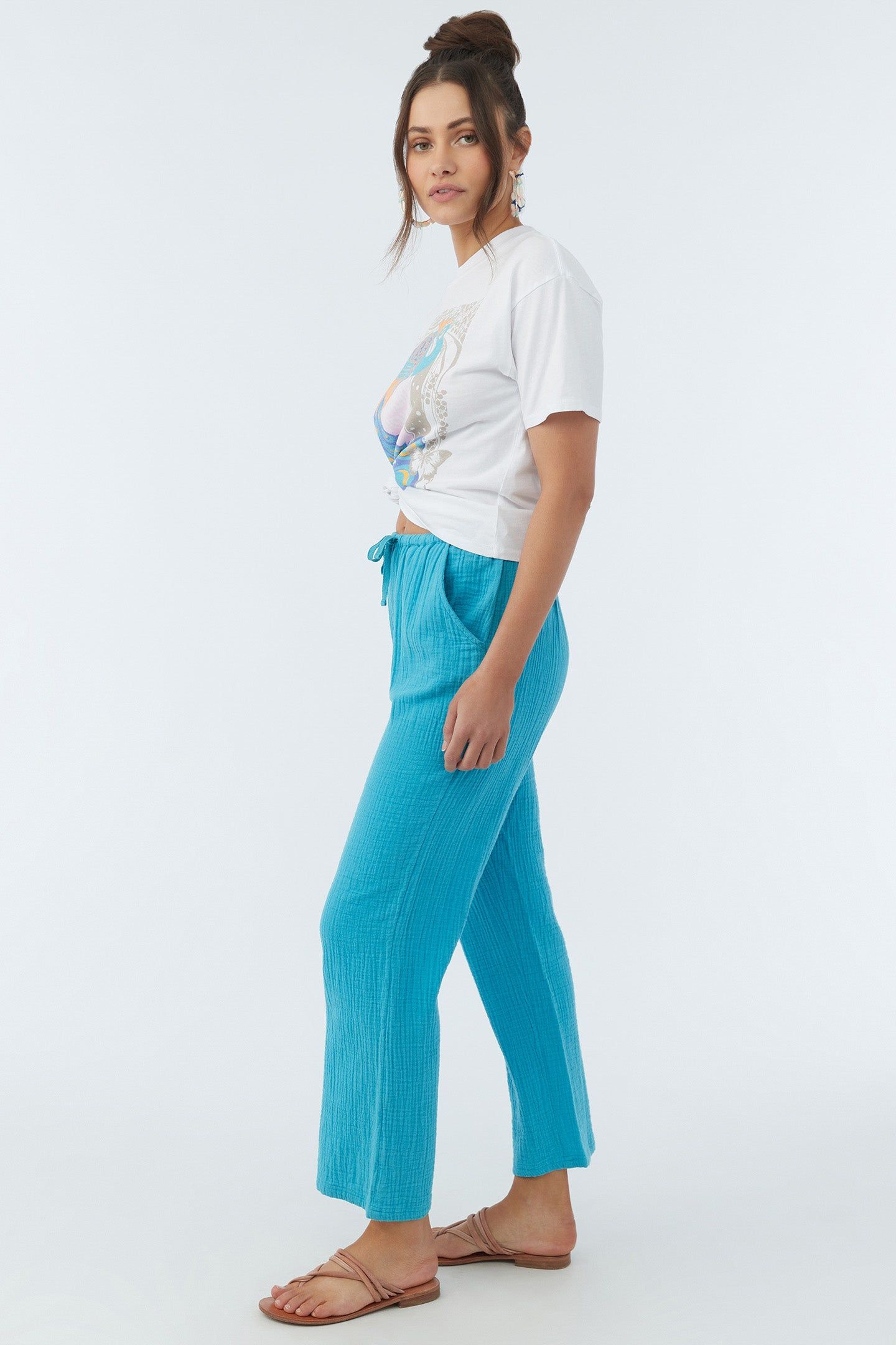 BRENDA DOUBLE GAUZE PANTS sold by O'Neill product image thumbnail 7
