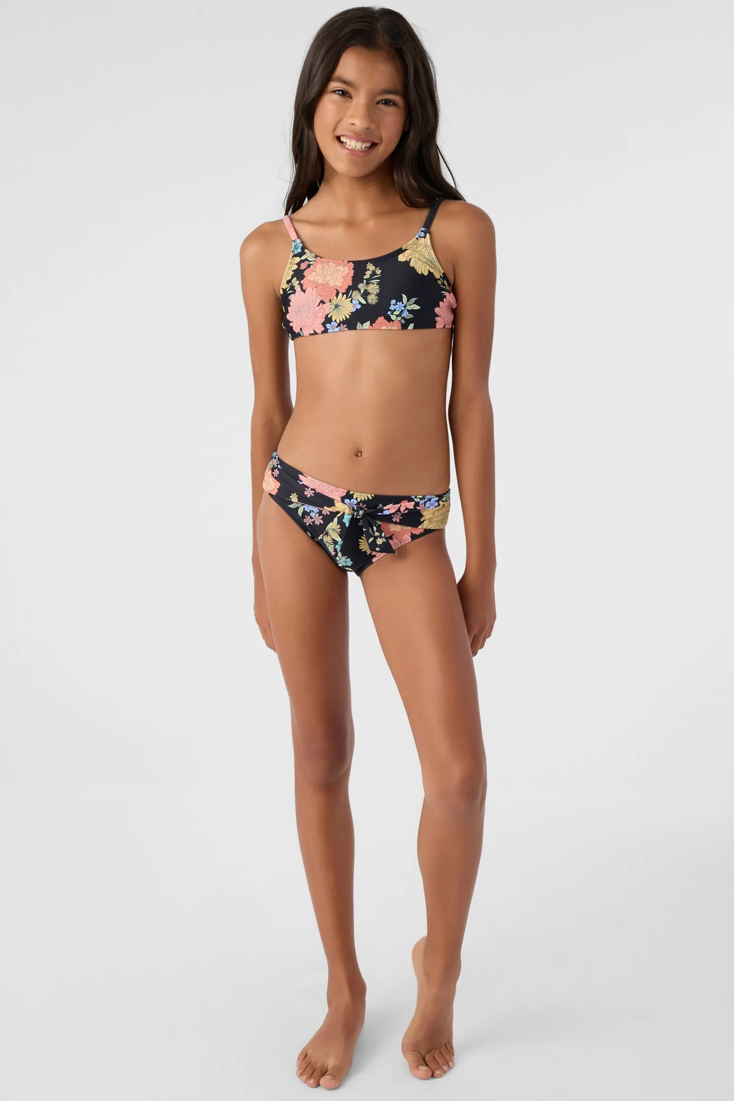 GIRL'S KALI FLORAL TIE BACK BRALETTE & BOTTOMS sold by O'Neill product image thumbnail 3