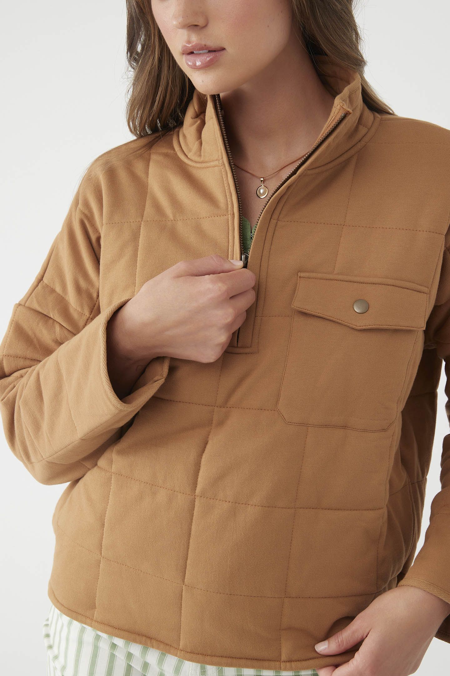 MABLE QUILTED PULLOVER JACKET sold by O'Neill product image thumbnail 4