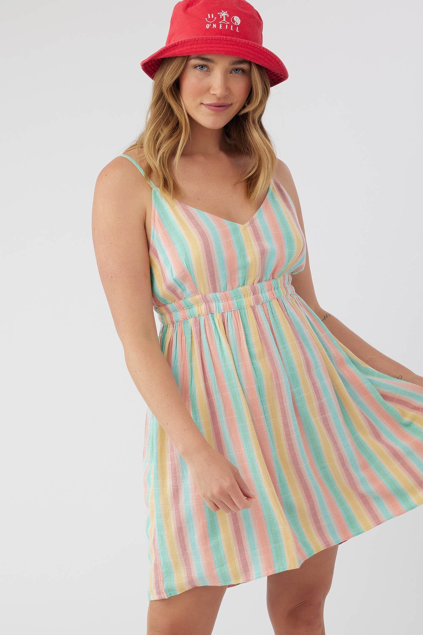 KENZIE STRIPE DRESS sold by O'Neill