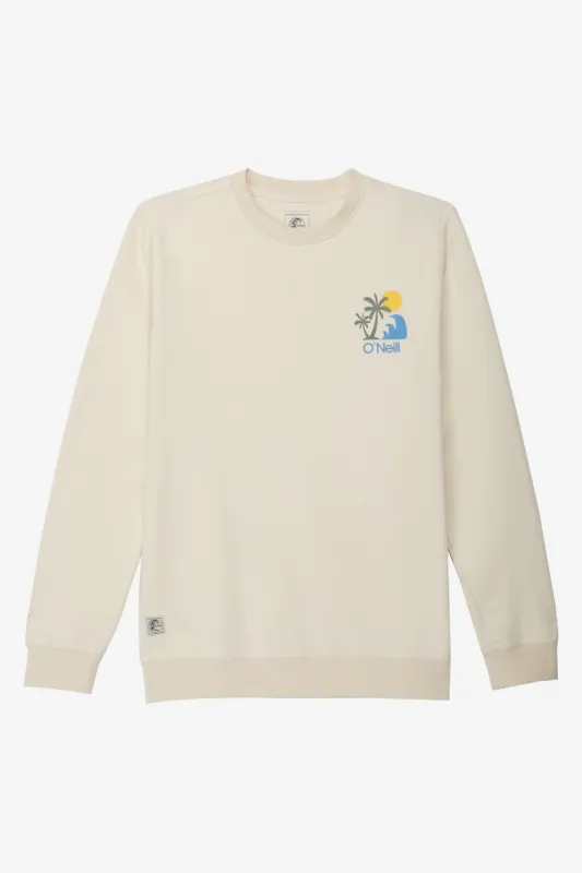 O'RIGINALS MYTHIC PALMS PULLOVER FLEECE sold by O'Neill
