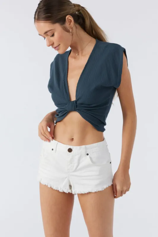 HAYDEN KNIT CROP TOP sold by O'Neill