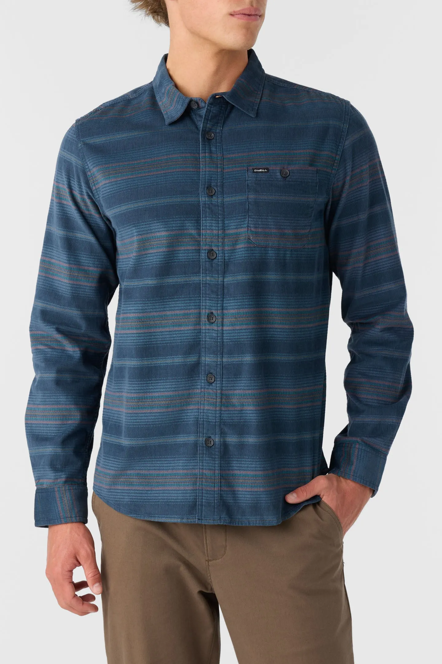 CARUSO STRIPE CORD STANDARD FIT LONG SLEEVE SHIRT sold by O'Neill product image thumbnail 3