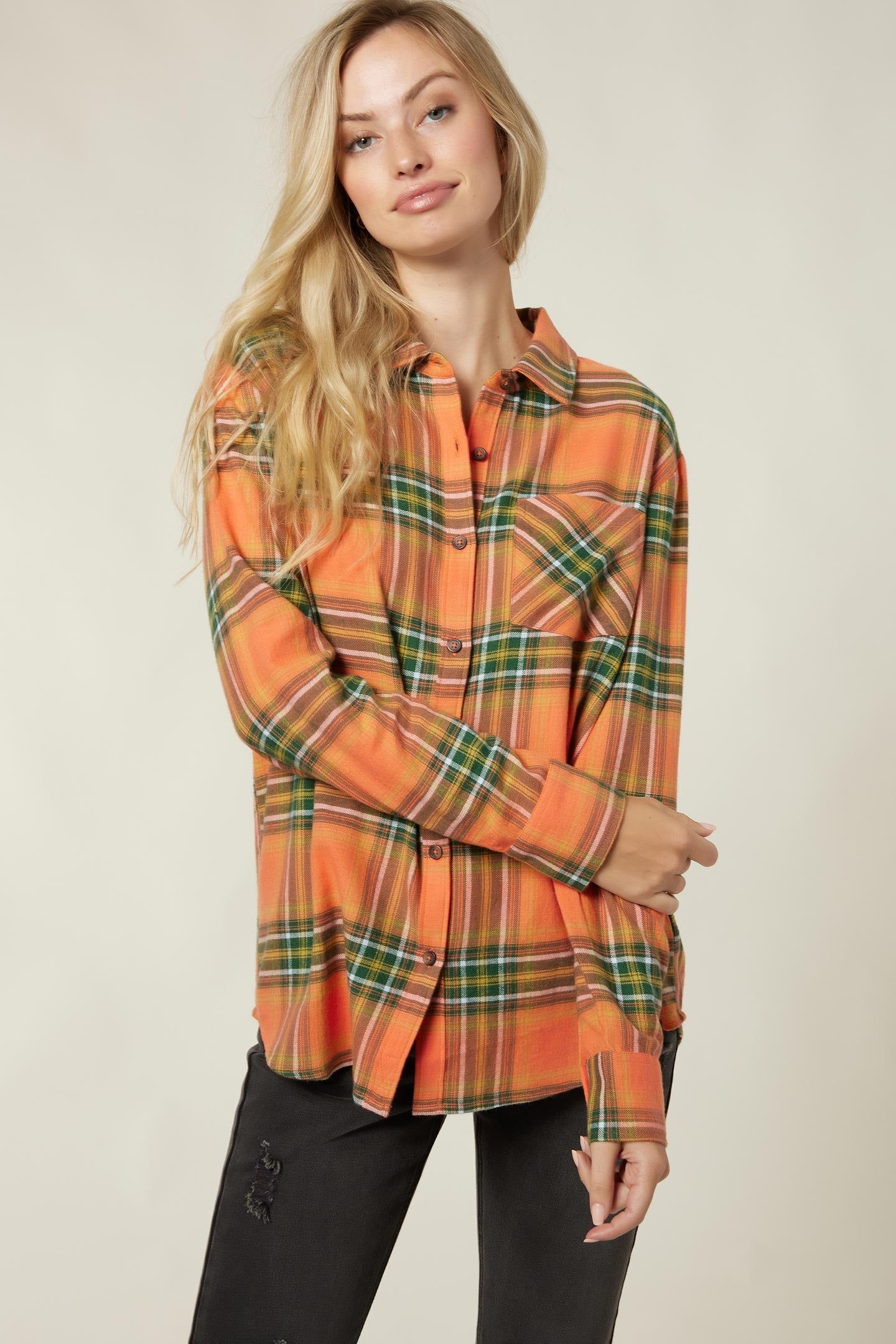 LOGAN FLANNEL TOP sold by O'Neill product image thumbnail 2