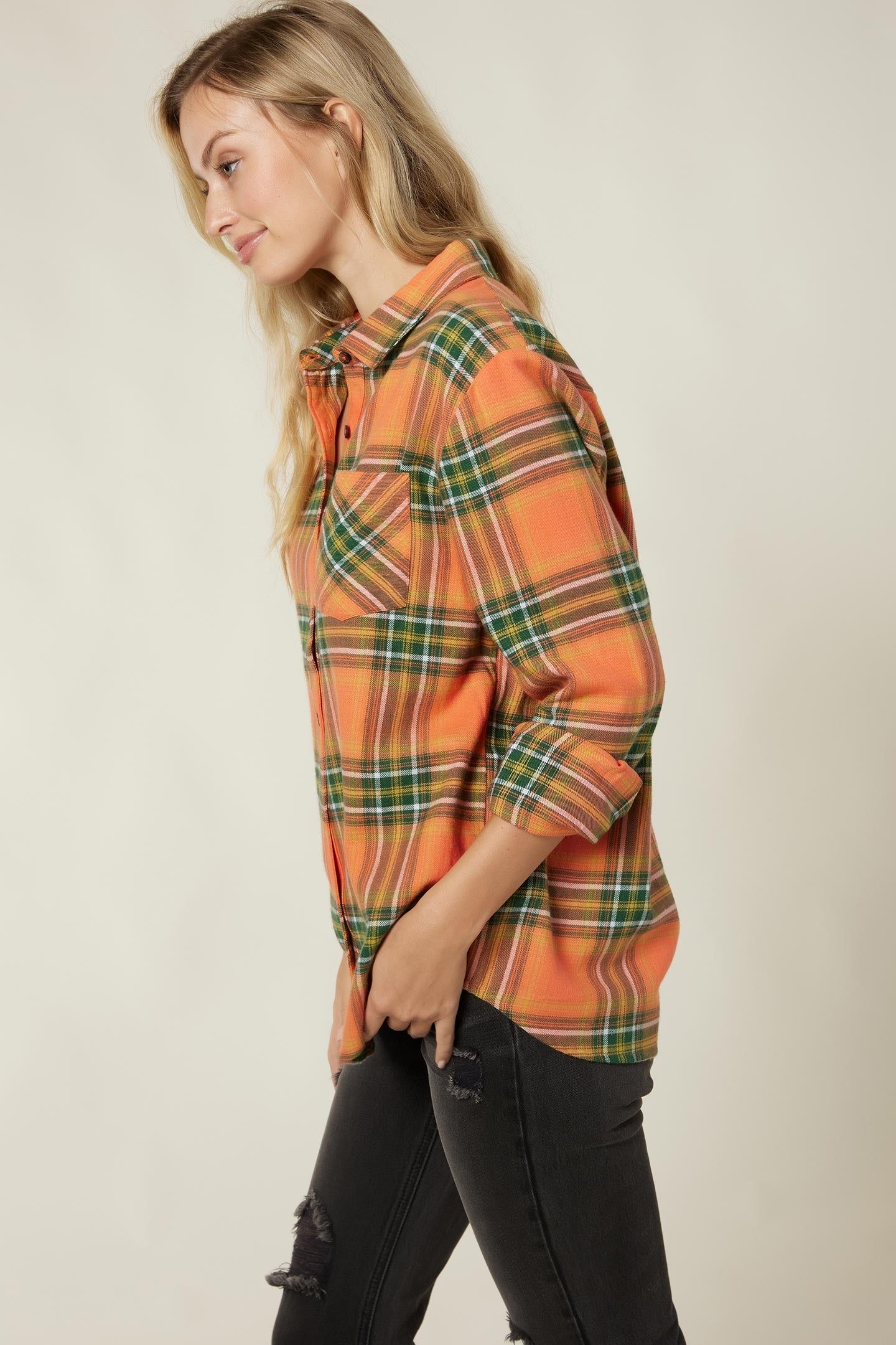 LOGAN FLANNEL TOP sold by O'Neill product image thumbnail 6