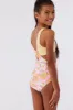 GIRL'S SUNNYSIDE FLORAL LOOP ONE-PIECE sold by O'Neill