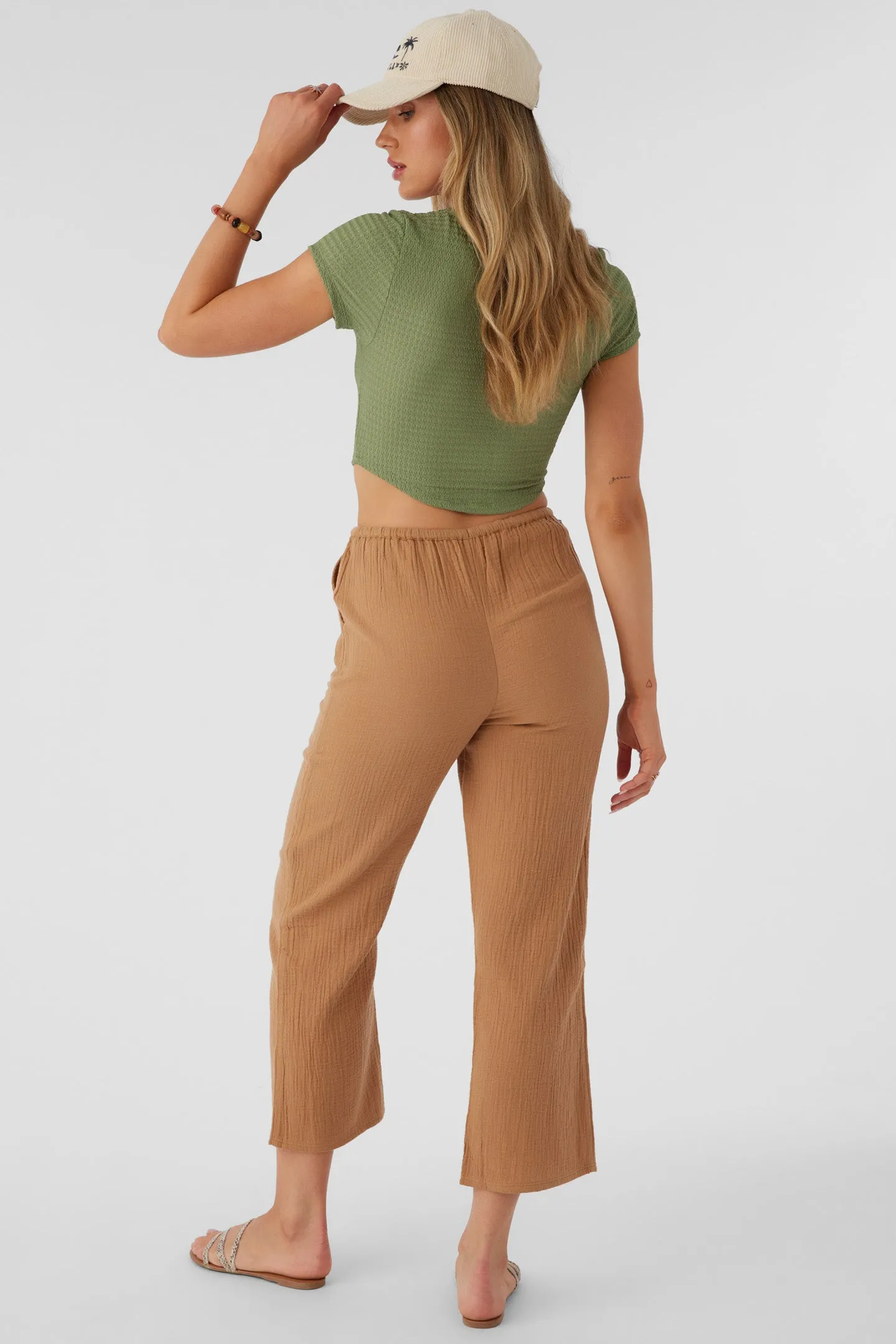 BRENDA CRINKLE DOUBLE GAUZE BEACH PANTS sold by O'Neill product image thumbnail 2