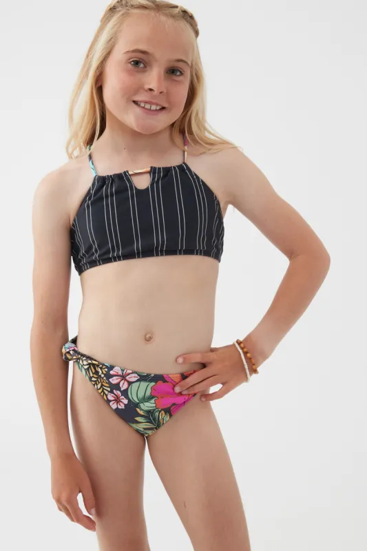 GIRL'S ROXBURY HIGH NECK SWIM SET | Parallel