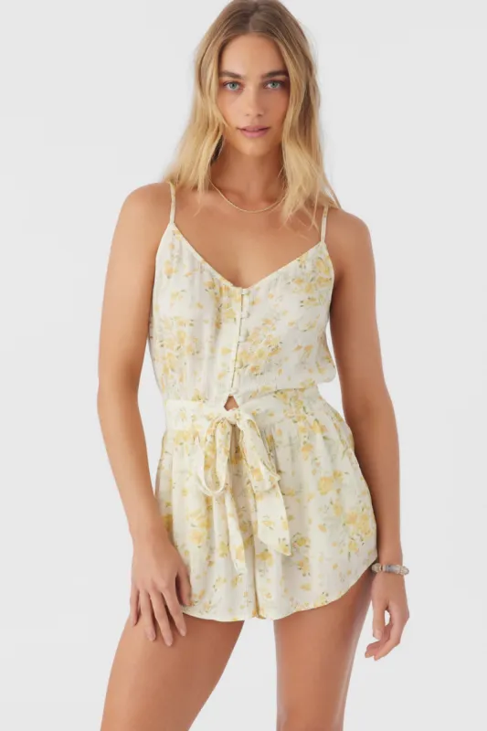KASEN TATIANNA FLORAL ROMPER sold by O'Neill